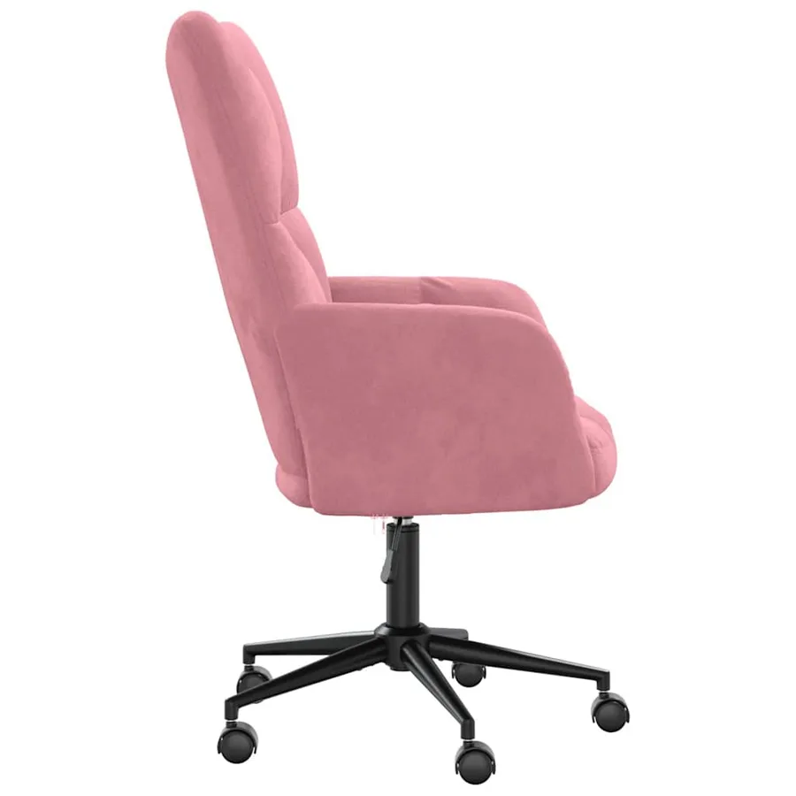 Chaise de relaxation Rose Velours - 4
