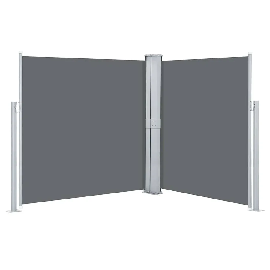 Auvent latéral rétractable Anthracite 140 x 600 cm - 2