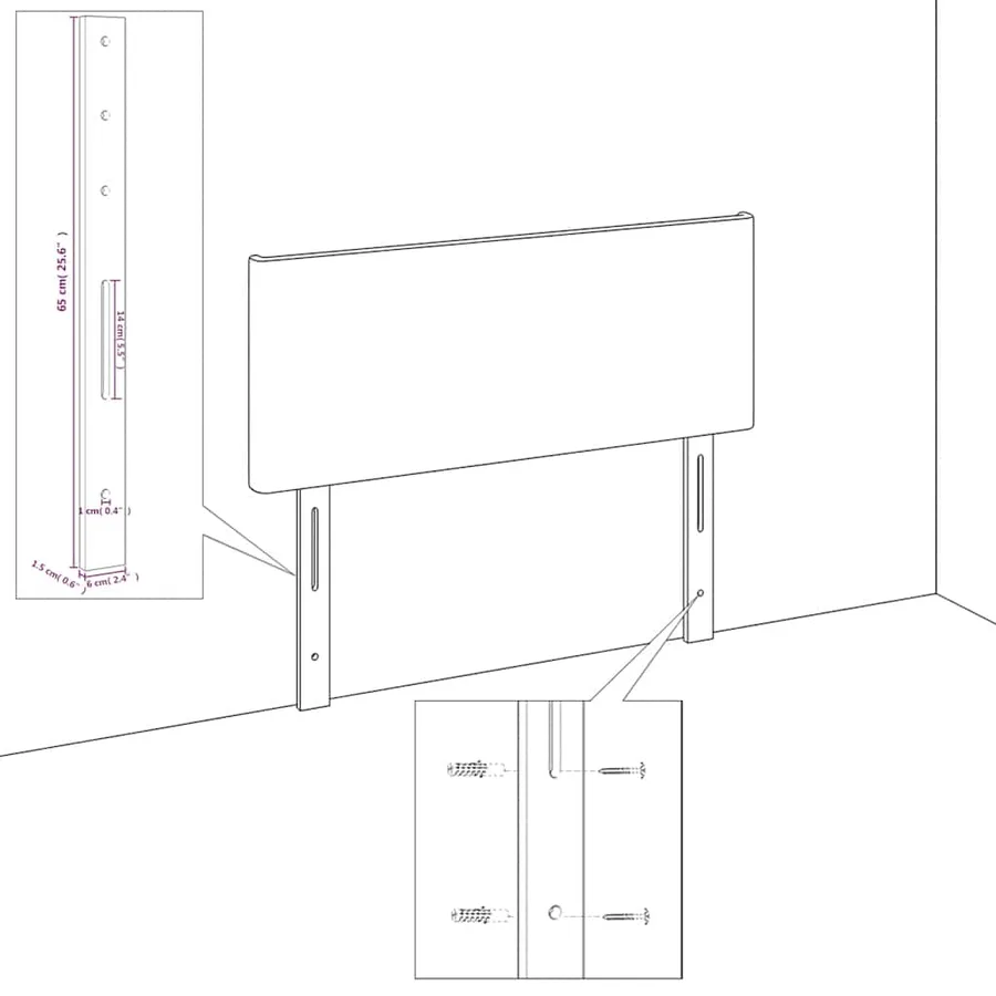 Cadre de lit sans matelas vert foncé 140x200 cm velours - 13