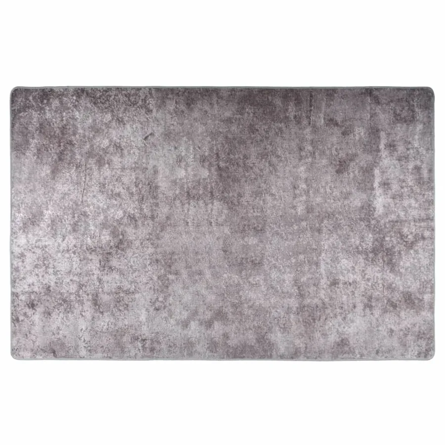Tapis lavable 80x150 cm Gris