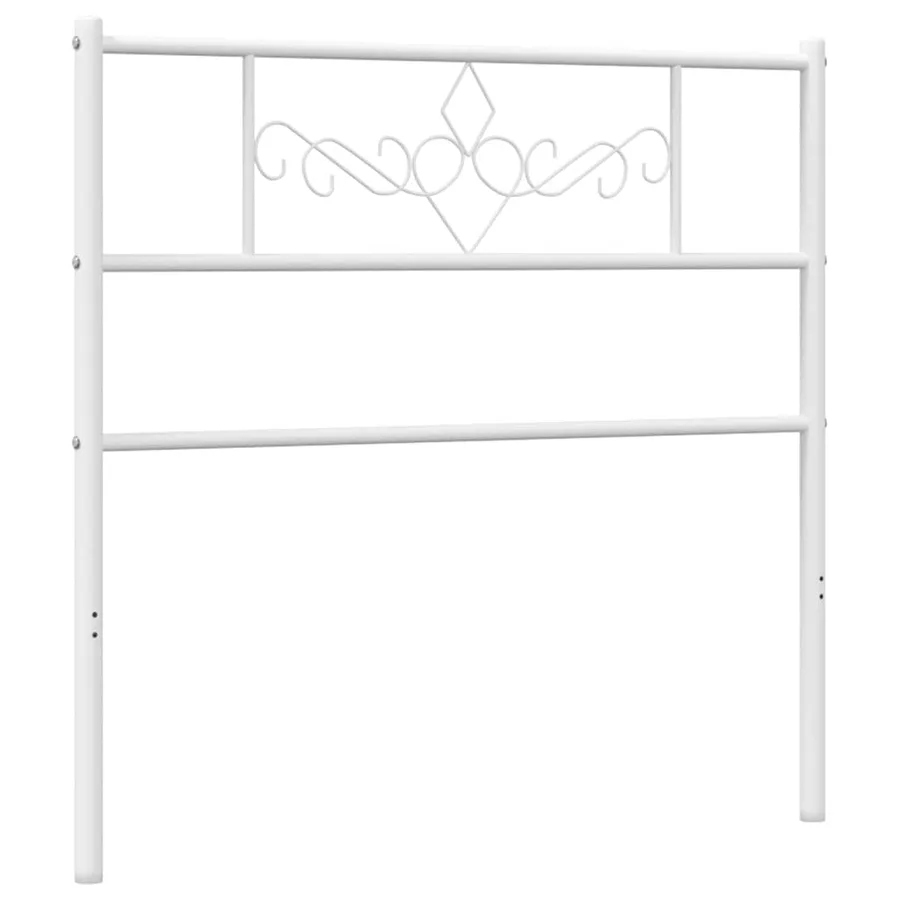 Tête de lit de remplacement métal blanc 100 cm - 2