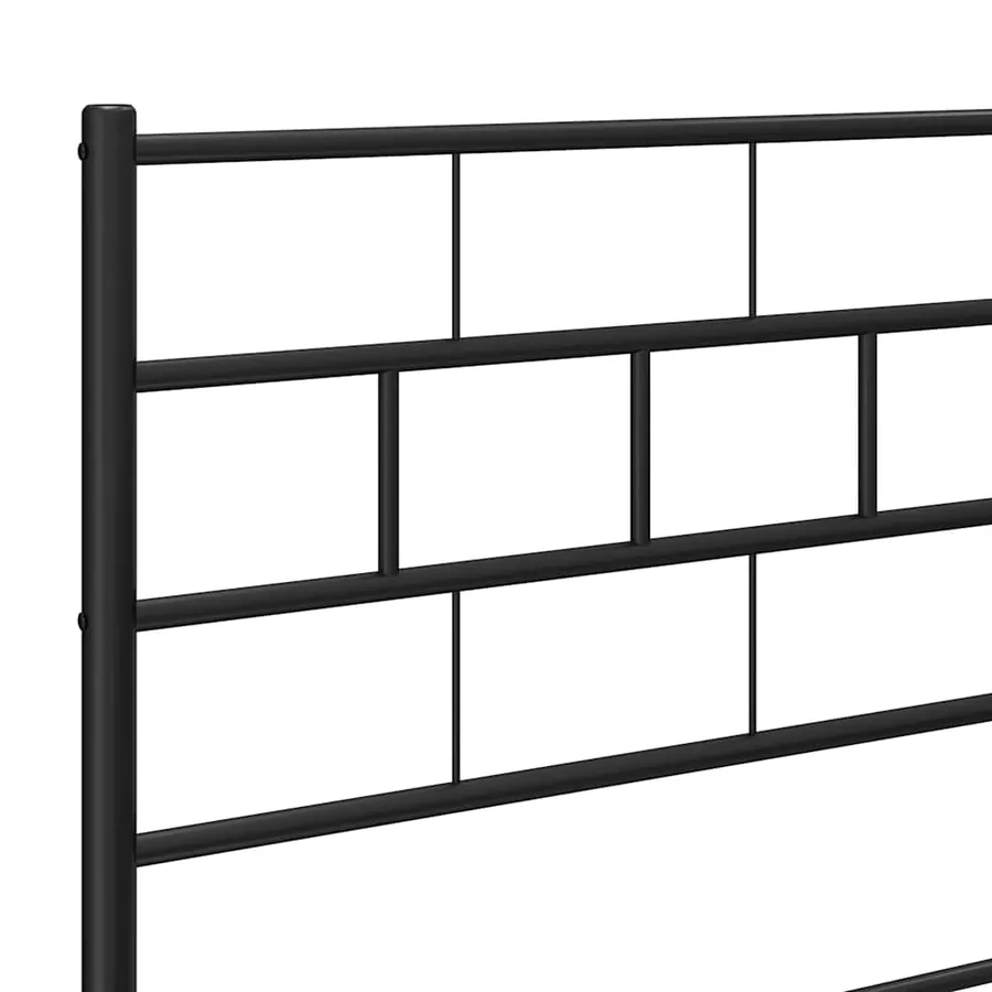 Tête de lit de remplacement métal noir 200 cm - 6