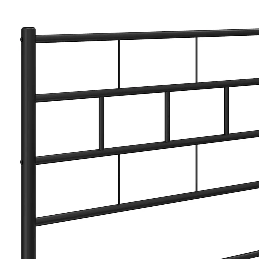 Tête de lit de remplacement métal noir 100 cm - 6