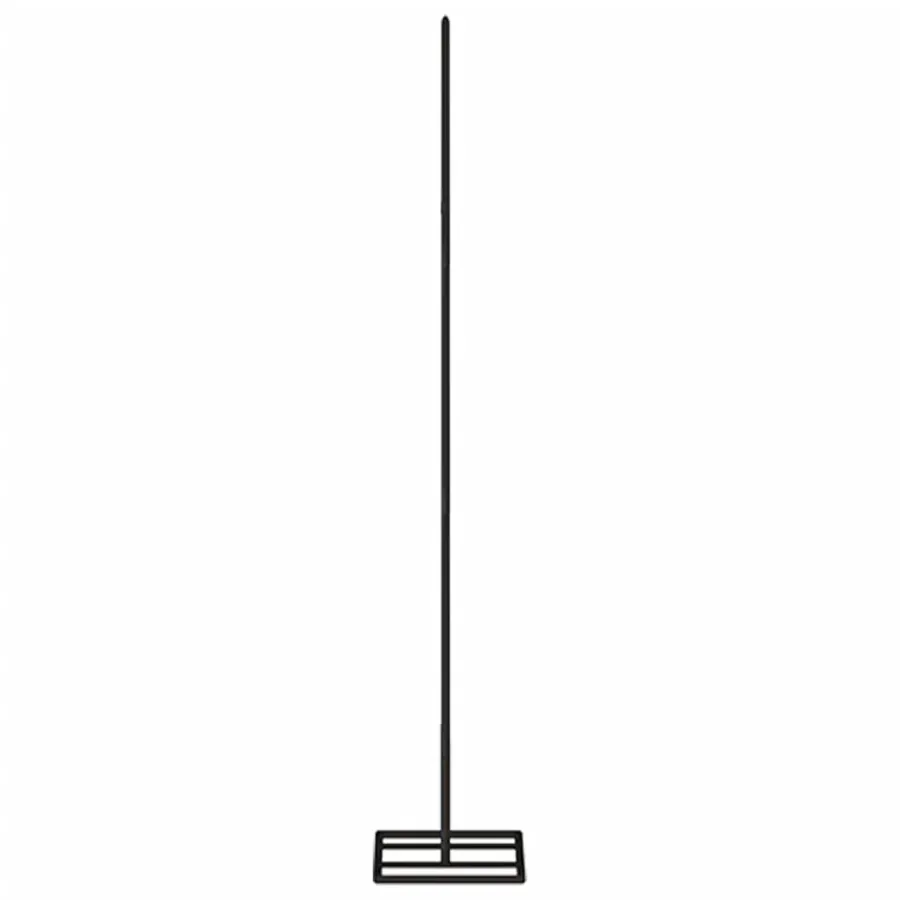 Arbre de Noël en métal pour décoration noir 60 cm - 4