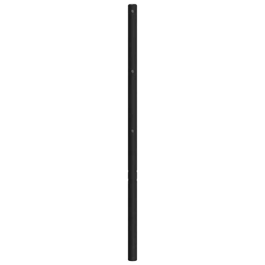 Tête de lit de remplacement métal noir 135 cm - 5