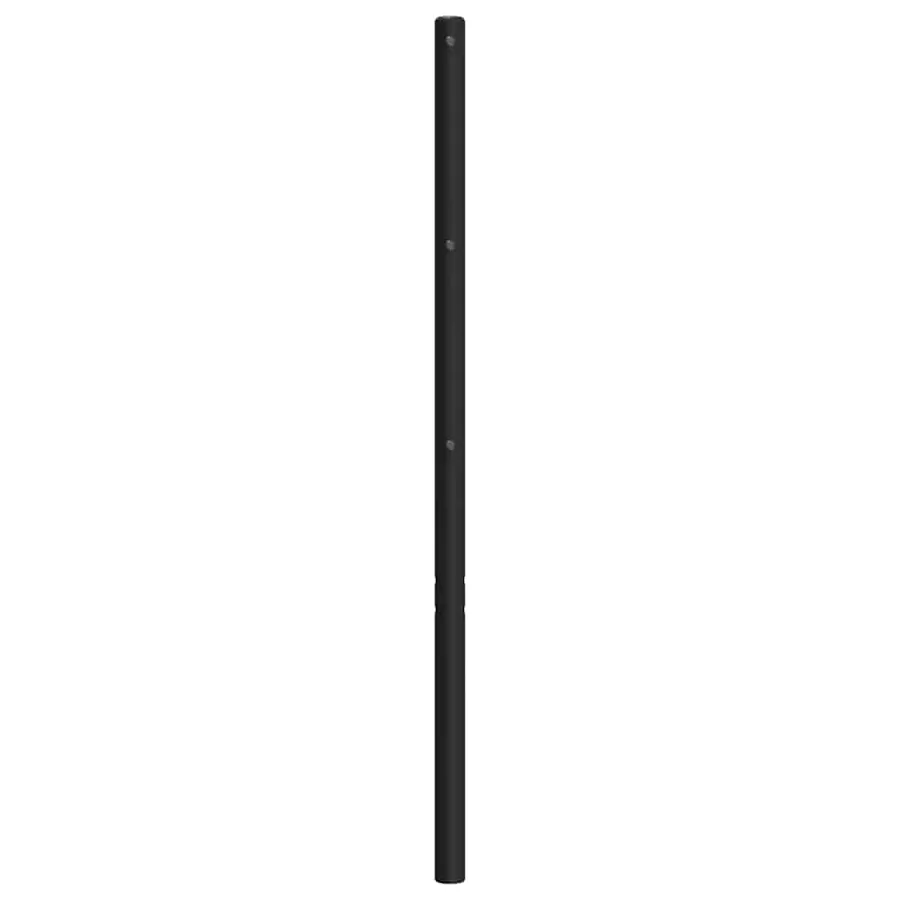 Tête de lit de remplacement métal noir 193 cm - 5