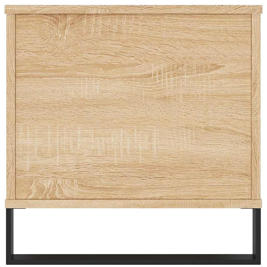 Table basse Chêne sonoma 90x44,5x45 cm Bois d'ingénierie - 7