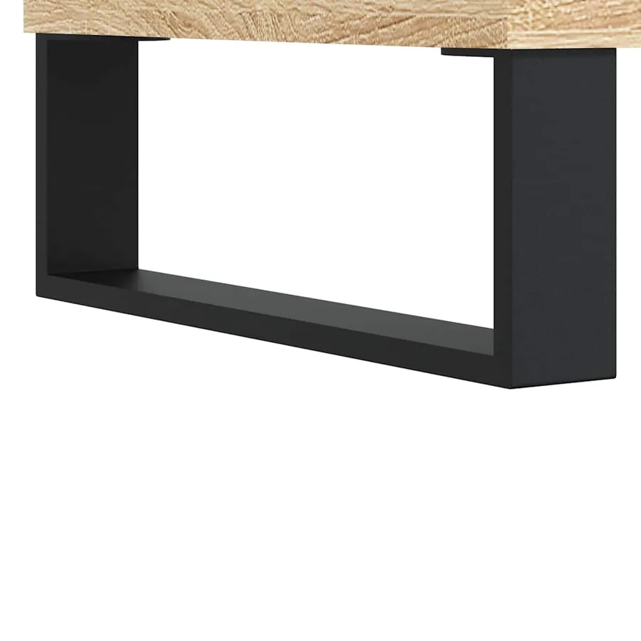 Table basse Chêne sonoma 90x44,5x45 cm Bois d'ingénierie - 9