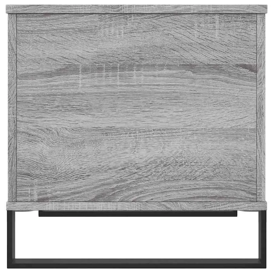 Table basse Sonoma gris 60x44,5x45 cm Bois d'ingénierie - 7