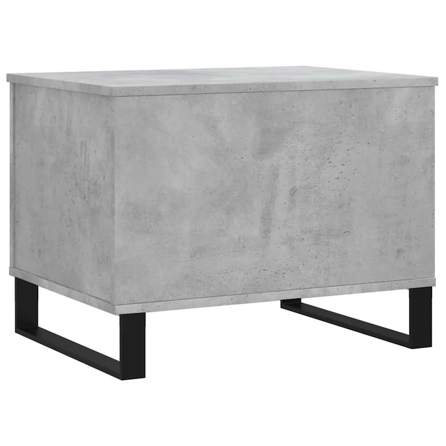 Table basse Gris béton 60x44,5x45 cm Bois d'ingénierie - 5