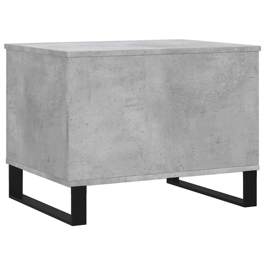 Table basse Gris béton 60x44,5x45 cm Bois d'ingénierie - 8