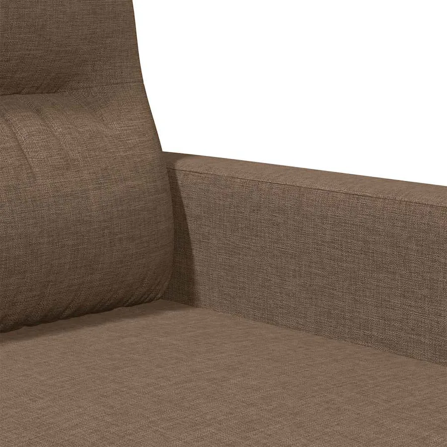 Fauteuil Marron 60 cm Tissu - 7
