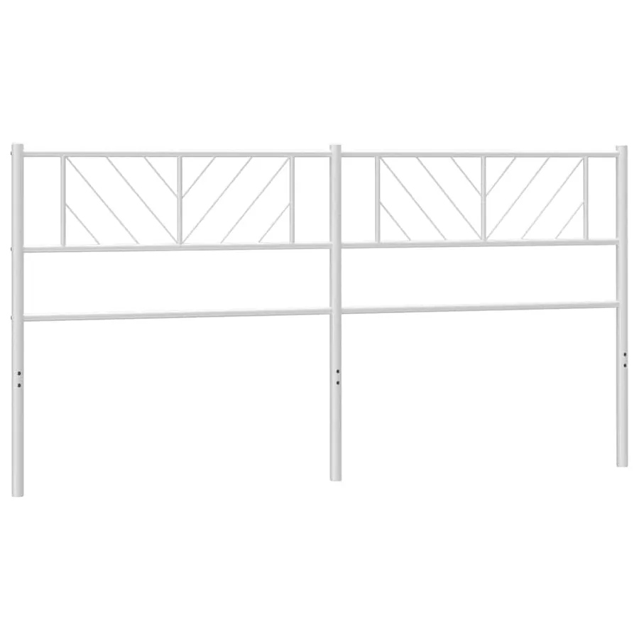 Tête de lit de remplacement métal blanc 180 cm - 2