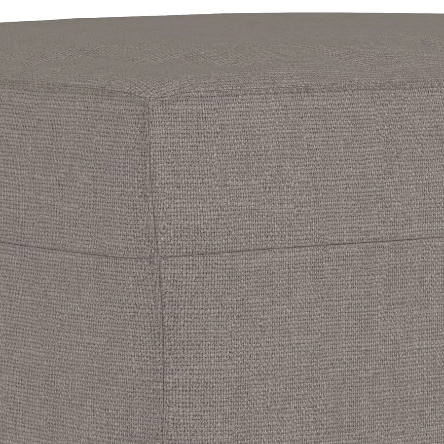 Ensemble de canapés 4 pcs avec coussins Taupe Tissu - 8