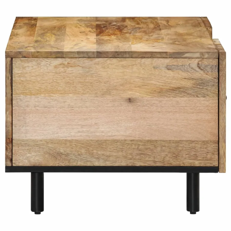Table basse 100x54x40 cm bois de manguier massif - 6