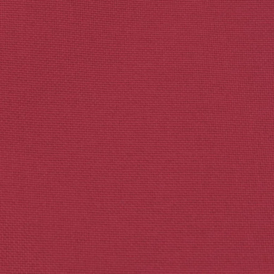 Chaise cabriolet avec repose-pied rouge bordeaux tissu - 7
