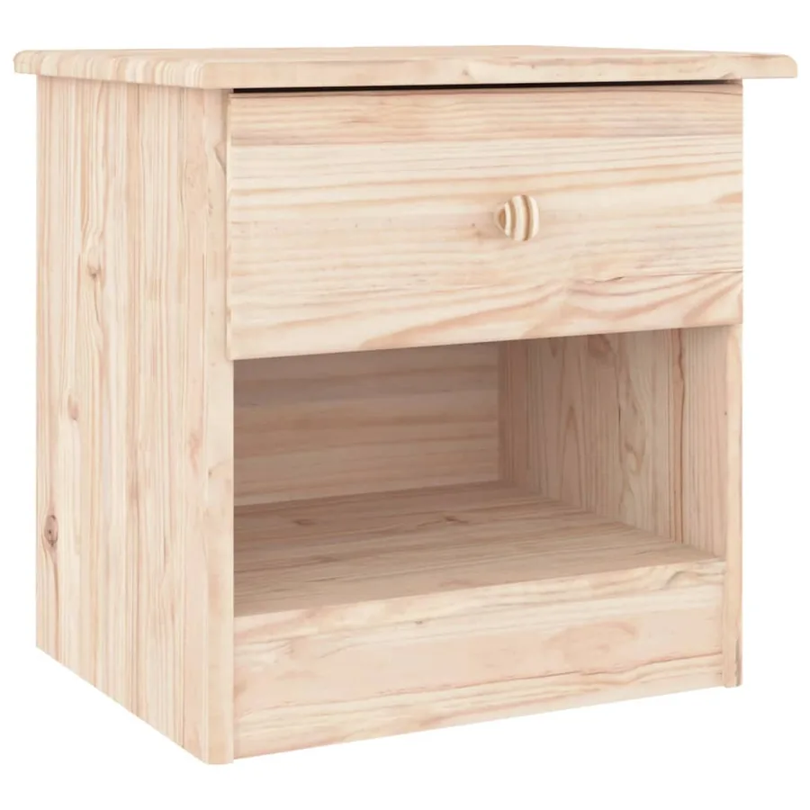 Table de chevet ALTA 41x35x41 cm bois de pin massif - 2