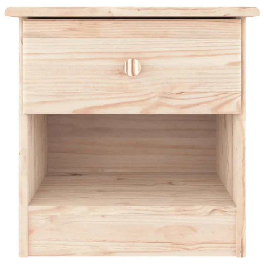 Table de chevet ALTA 41x35x41 cm bois de pin massif - 3