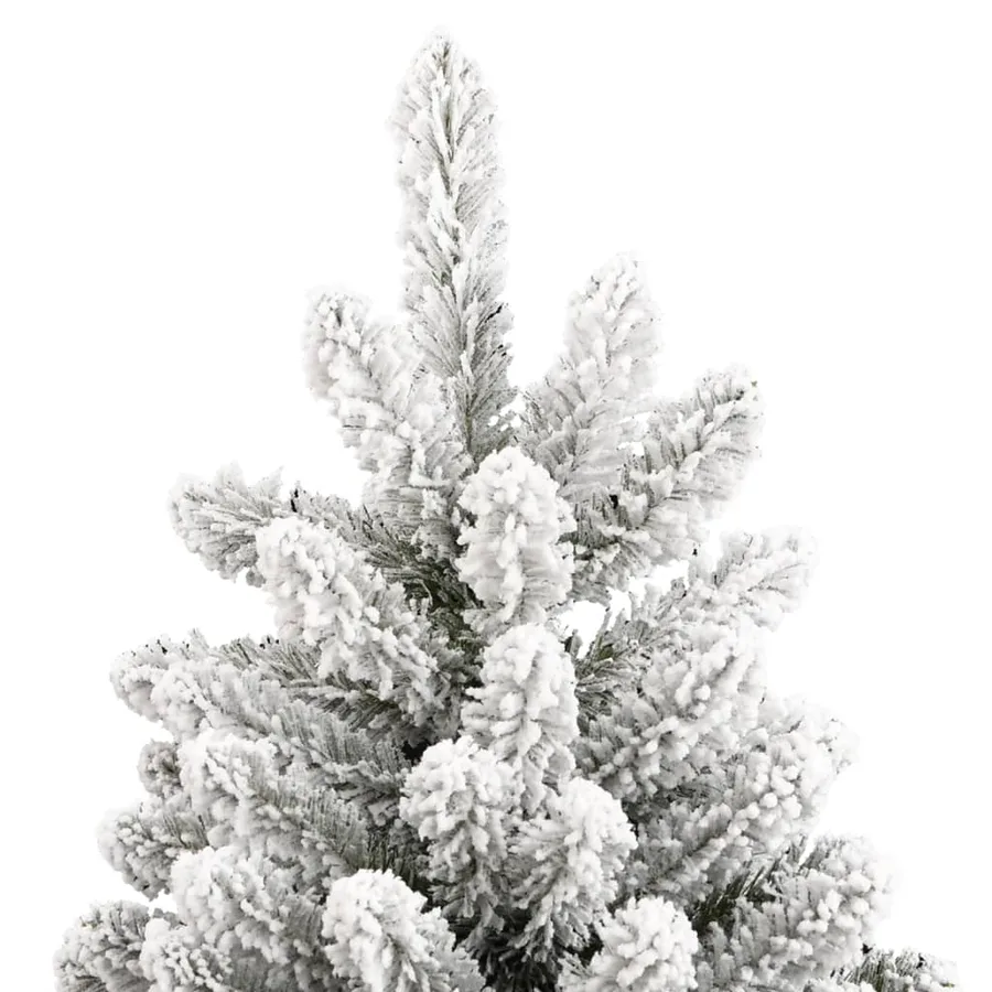 Sapin de Noël artificiel à charnières avec neige floquée 240 cm - 4