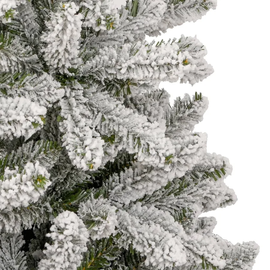Sapin de Noël artificiel à charnières avec neige floquée 240 cm - 6