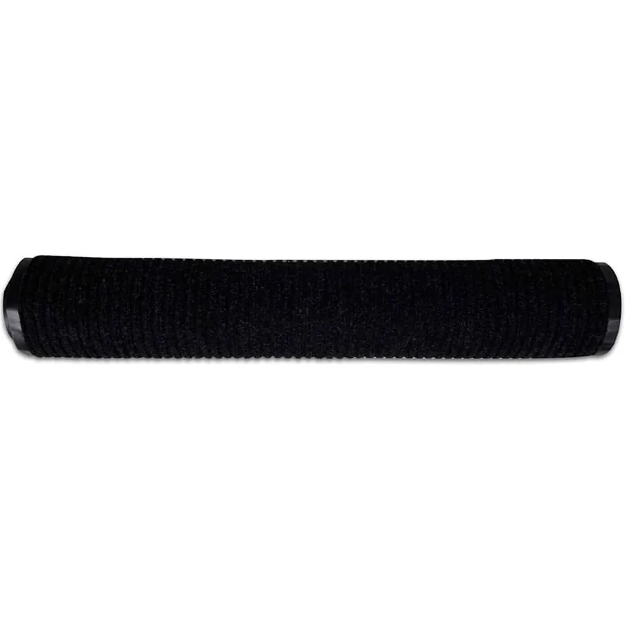Tapis d'entrée noir 90 x 60 cm PVC - 4