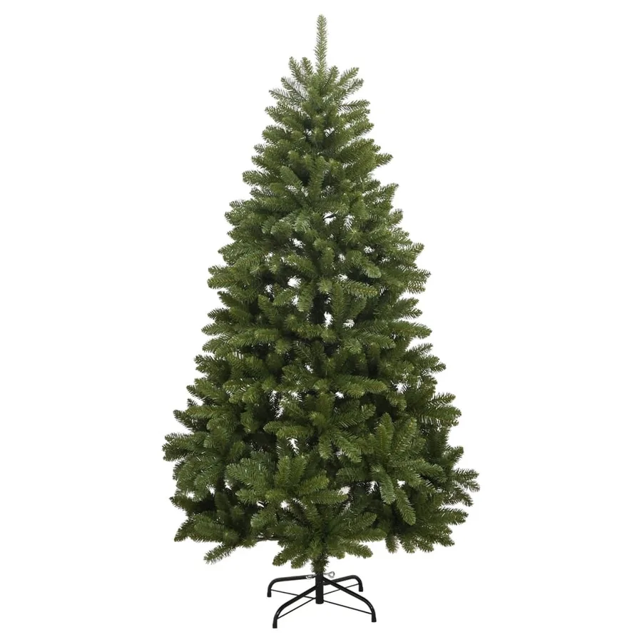 Sapin de Noël artificiel à charnières avec support vert 240 cm - 2