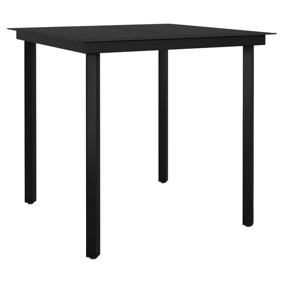 Ensemble à manger de jardin 5 pcs Marron - 6