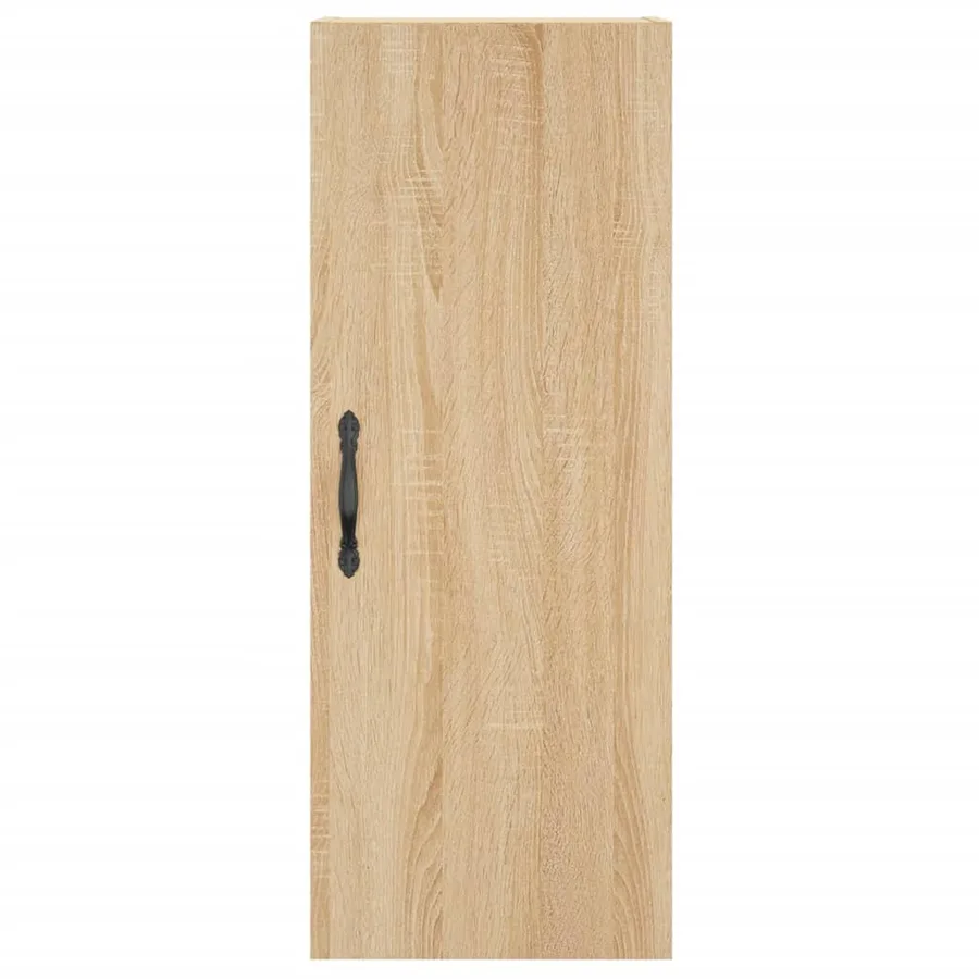 Buffet haut Chêne sonoma 34,5x34x180 cm Bois d'ingénierie - 6