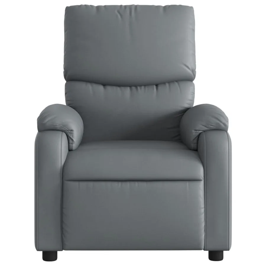Fauteuil inclinable Gris Similicuir - 3