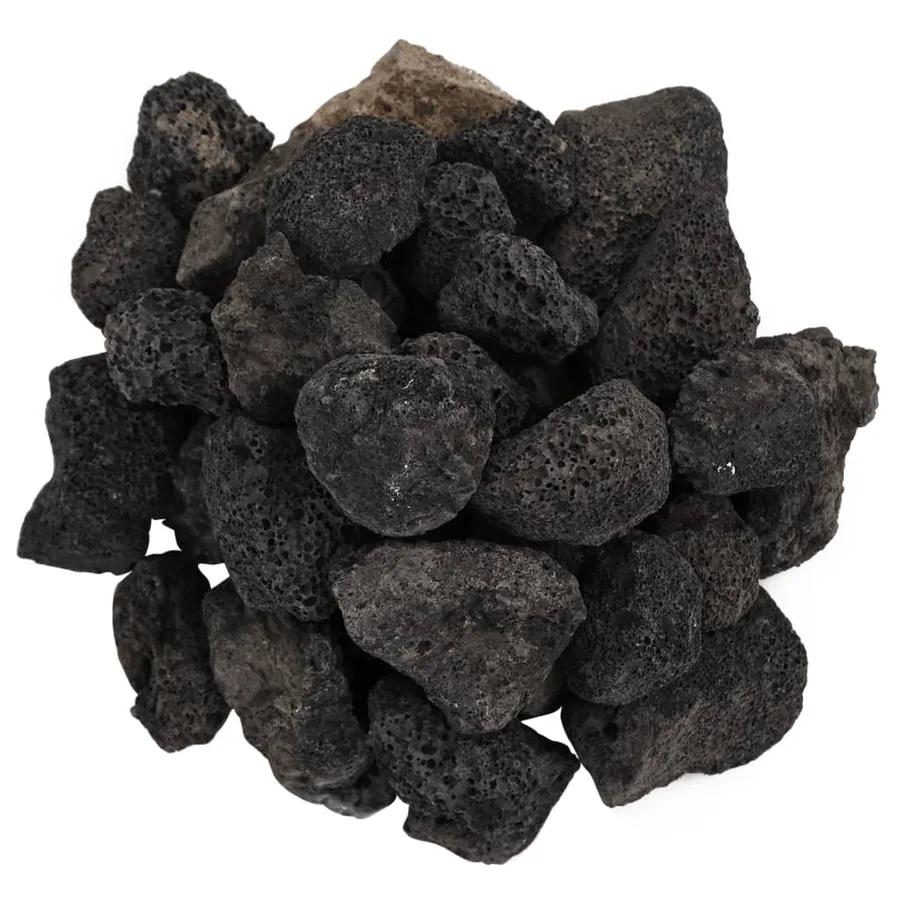 Roches volcaniques 25 kg noir 3-5 cm - 4