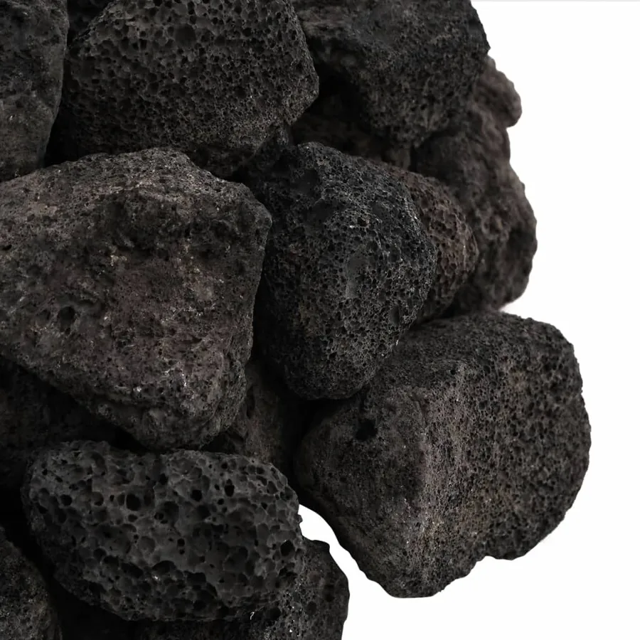 Roches volcaniques 25 kg noir 3-5 cm - 5