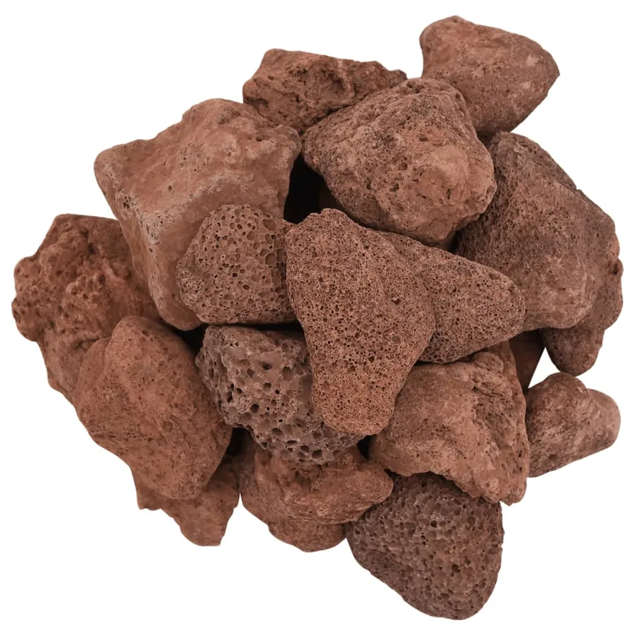 Roches volcaniques 10 kg rouge 5-8 cm - 4