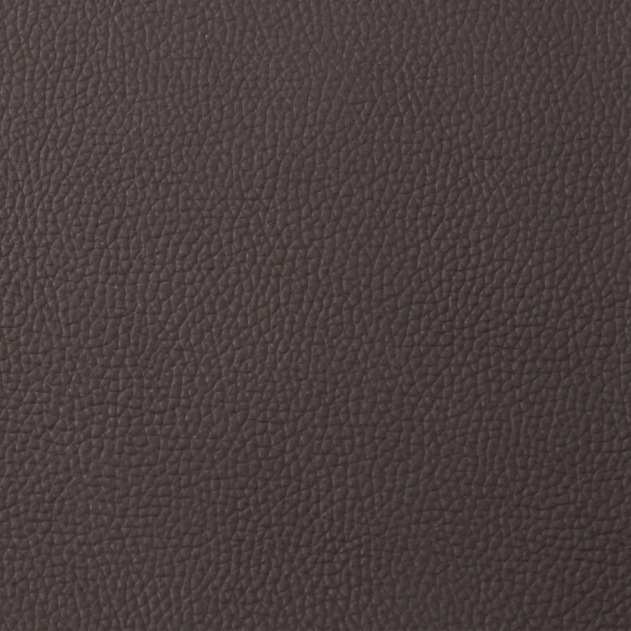 Fauteuil inclinable marron foncé cuir véritable - 10