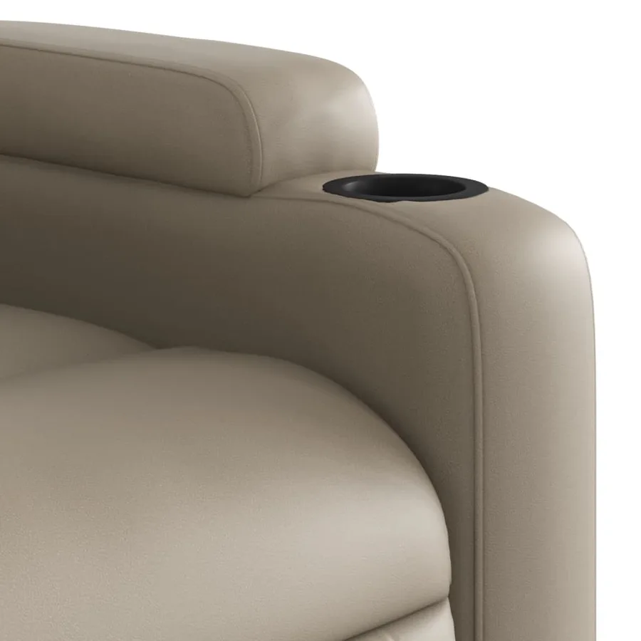 Fauteuil inclinable Cappuccino Similicuir - 8