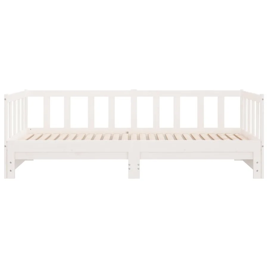 Lit de jour et lit gigogne sans matelas 80x200 cm bois massif - 6