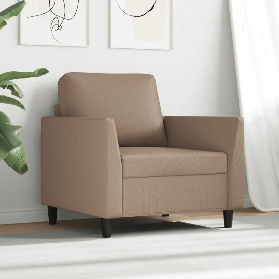 Fauteuil Cappuccino 60 cm Similicuir - 3