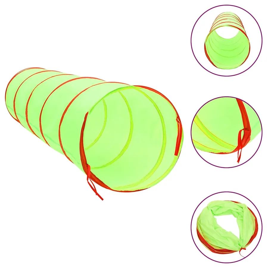 Tunnel de jeu pour enfants Vert 175 cm Polyester - 2