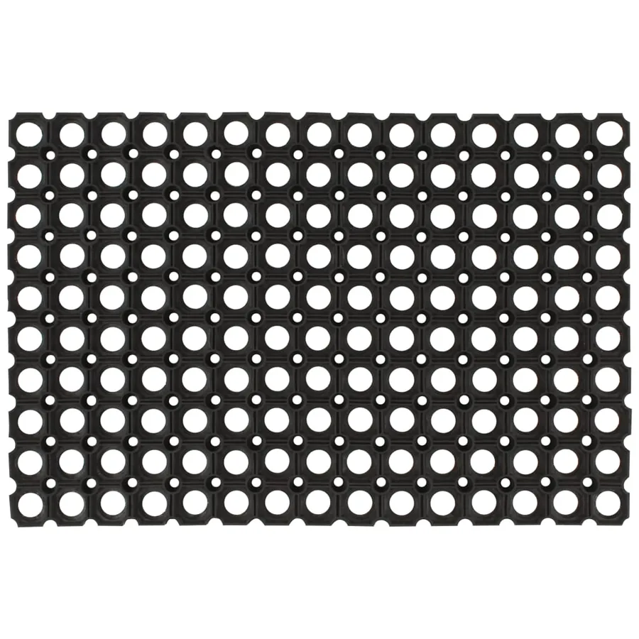 Paillasson rectangulaire 60x80 cm caoutchouc