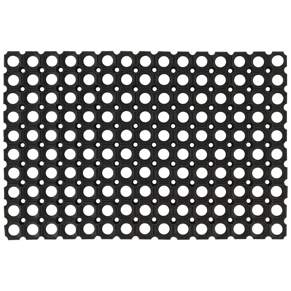 Paillasson rectangulaire 40x60 cm caoutchouc
