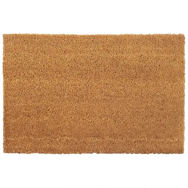 Tapis de porte naturel 40x60 cm fibre de coco touffeté