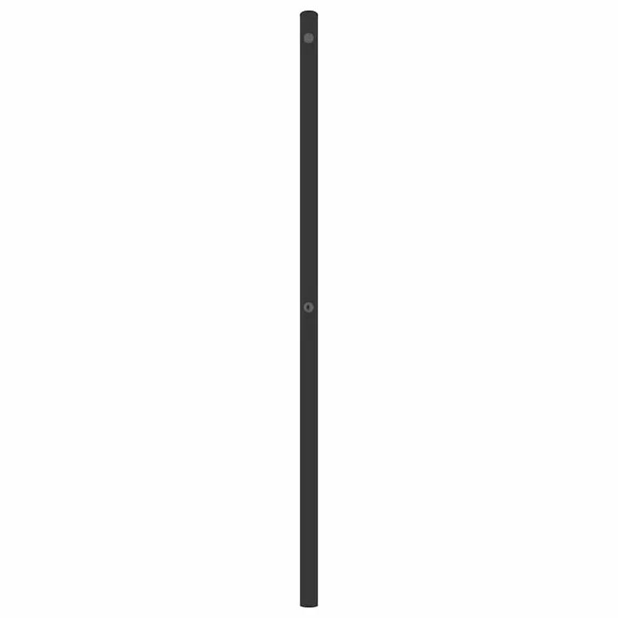 Tête de lit de remplacement métal noir 180 cm - 5