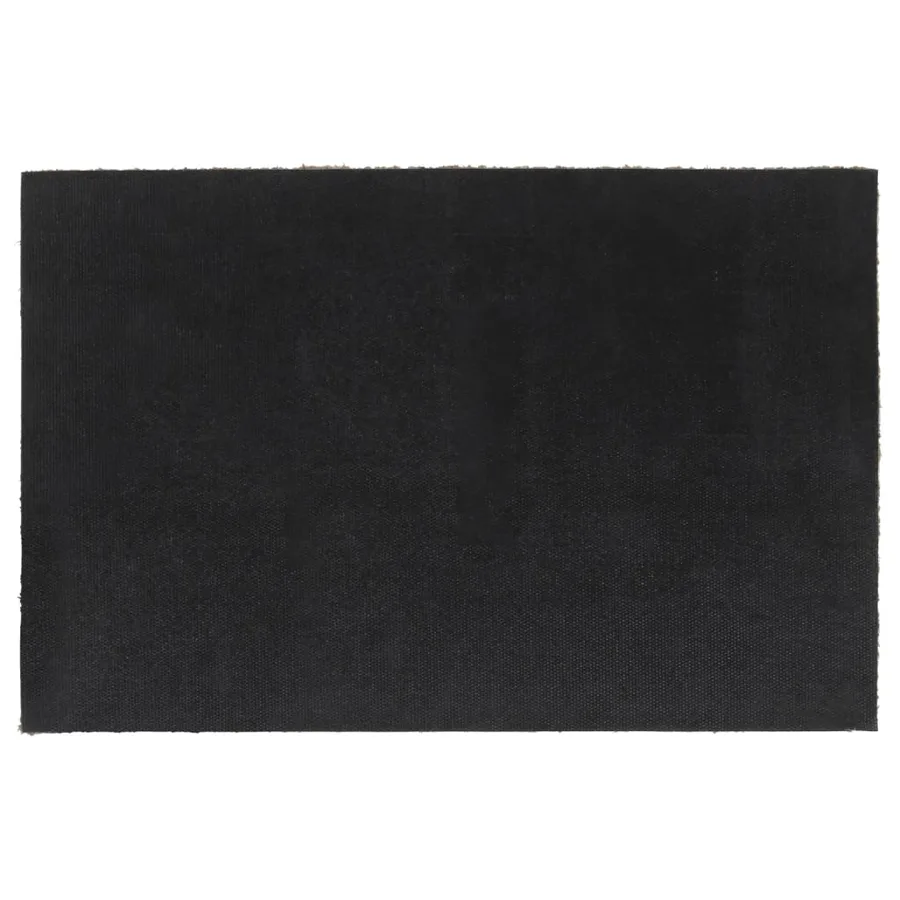 Tapis de porte naturel 40x60 cm fibre de coco touffeté - 2
