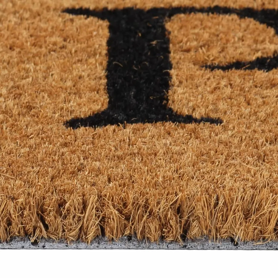 Tapis de porte naturel 40x60 cm fibre de coco touffeté - 4
