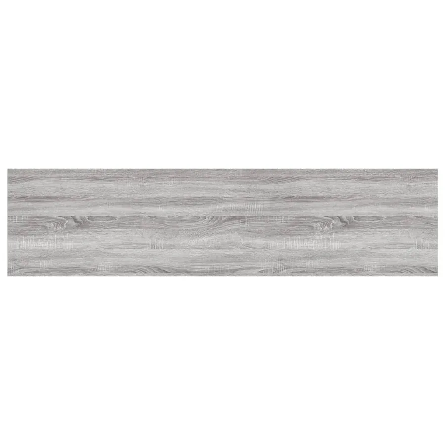 Étagères murales 4 pcs sonoma gris 80x20x1,5 cm bois ingénierie - 5