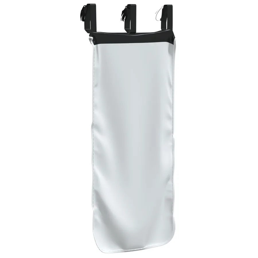 Rideaux pour lit mezzanine avec tunnel blanc et noir polyester - 10
