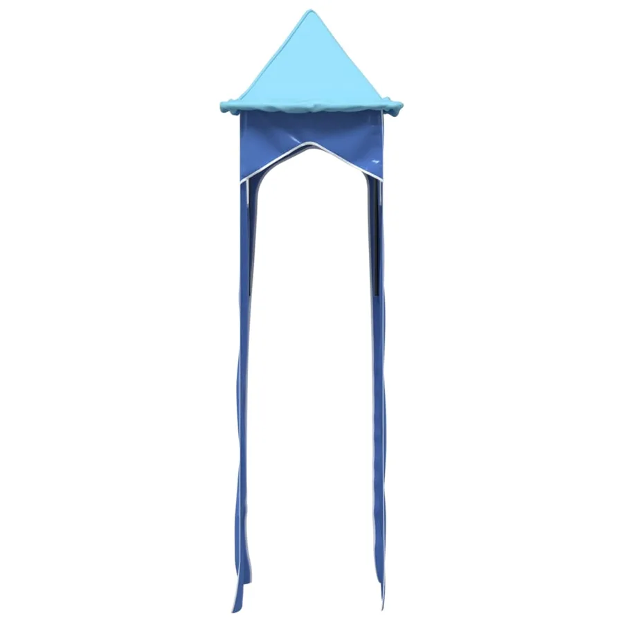 Rideaux pour lit mezzanine avec tour bleu polyester - 16
