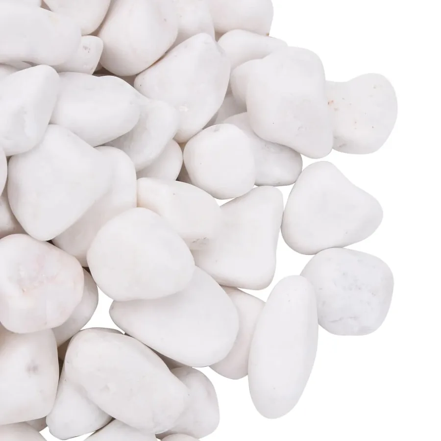 Galets polis 10 kg blanc 2-5 cm - 4