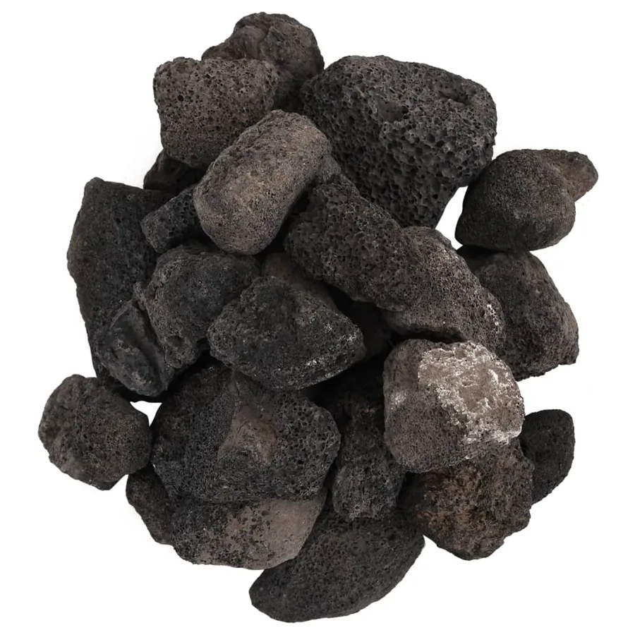 Roches volcaniques 25 kg noir 5-8 cm - 4