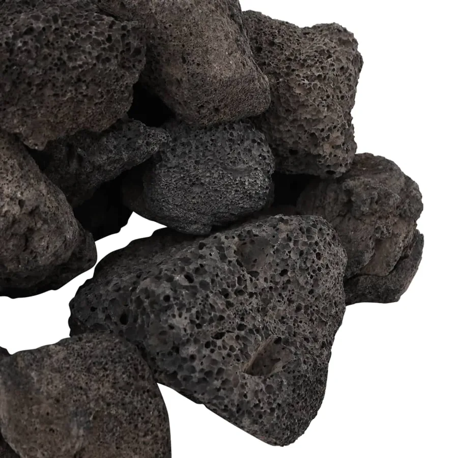 Roches volcaniques 25 kg noir 5-8 cm - 5