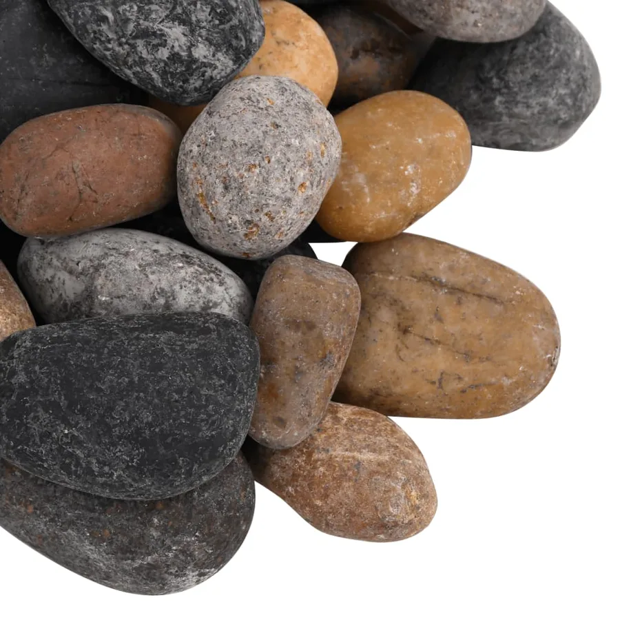 Galets polis 25 kg multicolores 5-8 cm - 4
